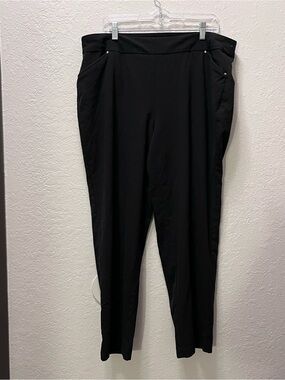Roz & Ali Black Skinny Pull-On Pants